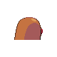 #050 Diglett sprite Posterior