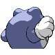 #062 Poliwrath sprite Posterior