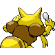 #064 Kadabra sprite Posterior