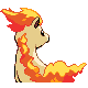 #077 Ponyta sprite Posterior