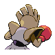 #107 Hitmonchan sprite Posterior