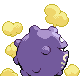 #109 Koffing sprite Posterior