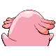#113 Chansey sprite Posterior