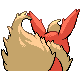 #136 Flareon sprite Posterior