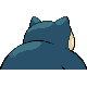 #143 Snorlax sprite Posterior