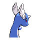 #148 Dragonair sprite Posterior