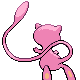 #151 Mew sprite Posterior