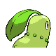 #152 Chikorita sprite Posterior
