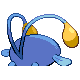 #170 Chinchou sprite Posterior