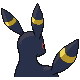 #197 Umbreon sprite Posterior