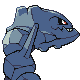 #208 Steelix sprite Posterior