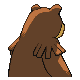 #217 Ursaring sprite Posterior
