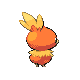 #255 Torchic sprite Posterior