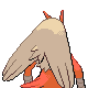 #257 Blaziken sprite Posterior