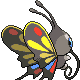#267 Beautifly sprite Posterior