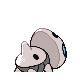 #304 Aron sprite Posterior
