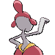#308 Medicham sprite Posterior