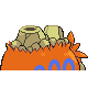 #323 Camerupt sprite Posterior
