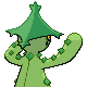 #332 Cacturne sprite Posterior