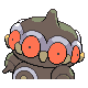 #344 Claydol sprite Posterior