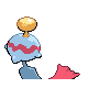 #358 Chimecho sprite Posterior