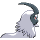 #359 Absol sprite Posterior