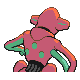 #386 Deoxys sprite Posterior
