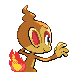 #390 Chimchar sprite Posterior