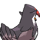 #398 Staraptor sprite Posterior
