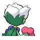 #407 Roserade sprite Posterior