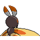 #414 Mothim sprite Posterior