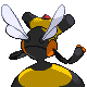 #416 Vespiquen sprite Posterior
