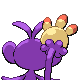 #424 Ambipom sprite Posterior