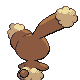 #427 Buneary sprite Posterior