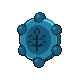 #436 Bronzor sprite Posterior