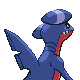 #444 Gabite sprite Posterior