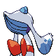 #478 Froslass sprite Posterior