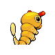 #010 Caterpie sprite Posterior Shiny