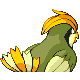 #017 Pidgeotto sprite Posterior Shiny