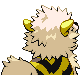 #059 Arcanine sprite Posterior Shiny