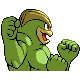 #068 Machamp sprite Posterior Shiny