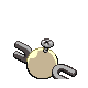 #081 Magnemite sprite Posterior Shiny