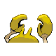 #098 Krabby sprite Posterior Shiny