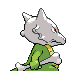 #105 Marowak sprite Posterior Shiny