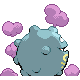 #109 Koffing sprite Posterior Shiny