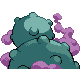 #110 Weezing sprite Posterior Shiny