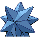 #121 Starmie sprite Posterior Shiny