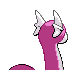 #147 Dratini sprite Posterior Shiny