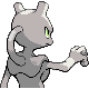 #150 Mewtwo sprite Posterior Shiny