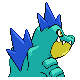 #160 Feraligatr sprite Posterior Shiny